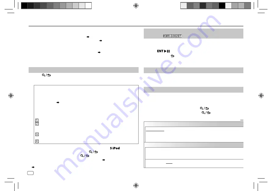 Kenwood KDC-BT362U Instruction Manual Download Page 66