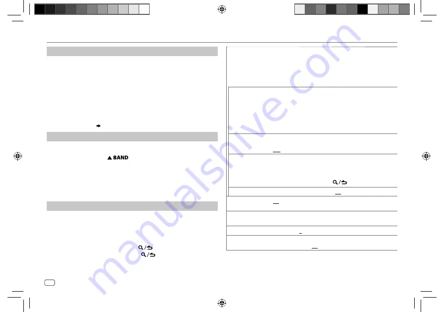 Kenwood KDC-BT362U Instruction Manual Download Page 70