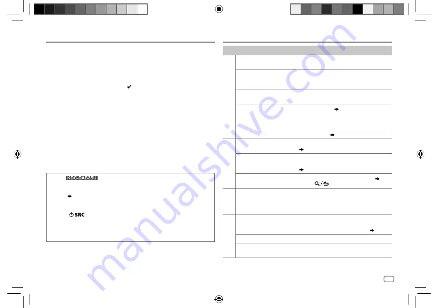 Kenwood KDC-BT39DAB Instruction Manual Download Page 101