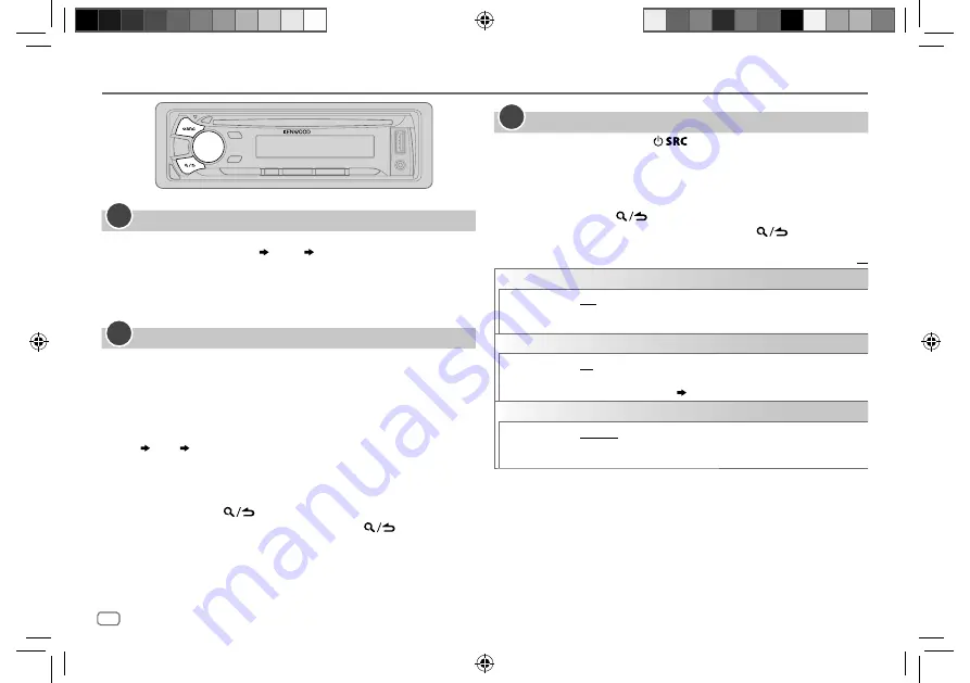 Kenwood kdc-bt420u Скачать руководство пользователя страница 30