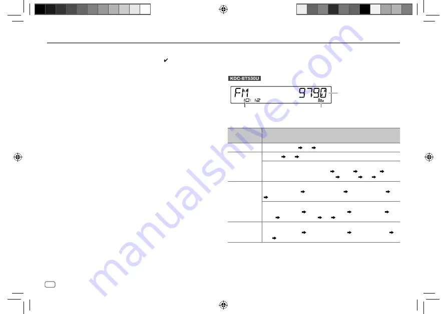 Kenwood KDC-BT430U Instruction Manual Download Page 66