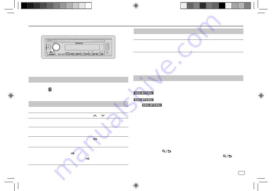 Kenwood KDC-BT430U Скачать руководство пользователя страница 91