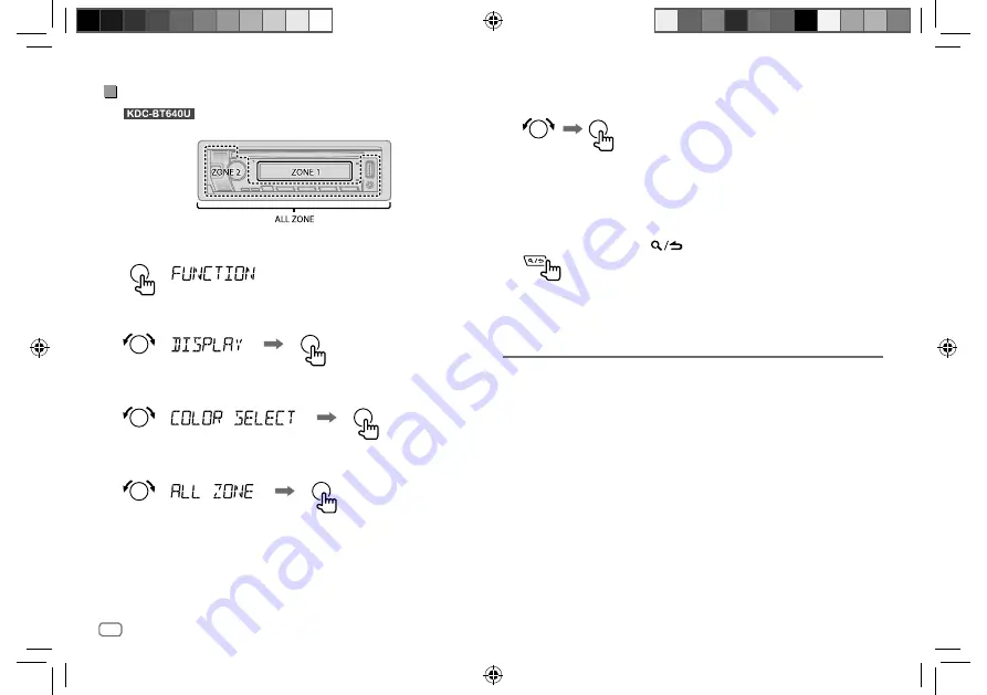 Kenwood KDC- BT440U Manual Download Page 34