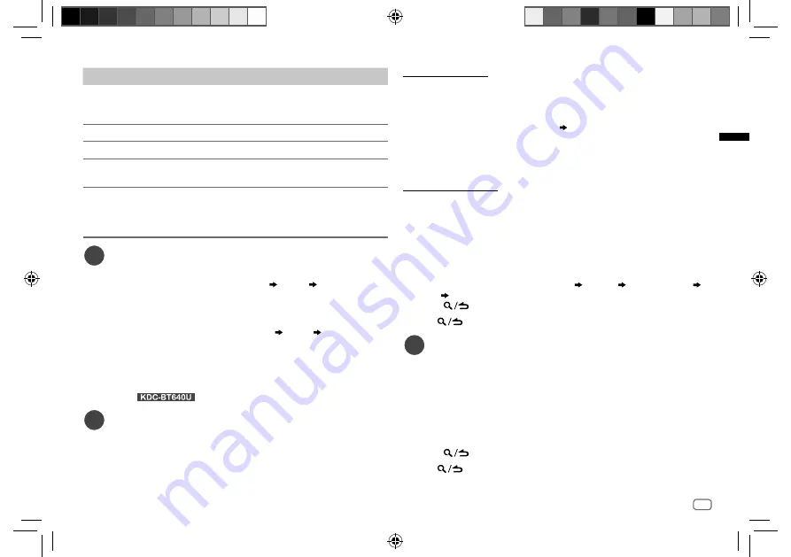 Kenwood KDC- BT440U Manual Download Page 39