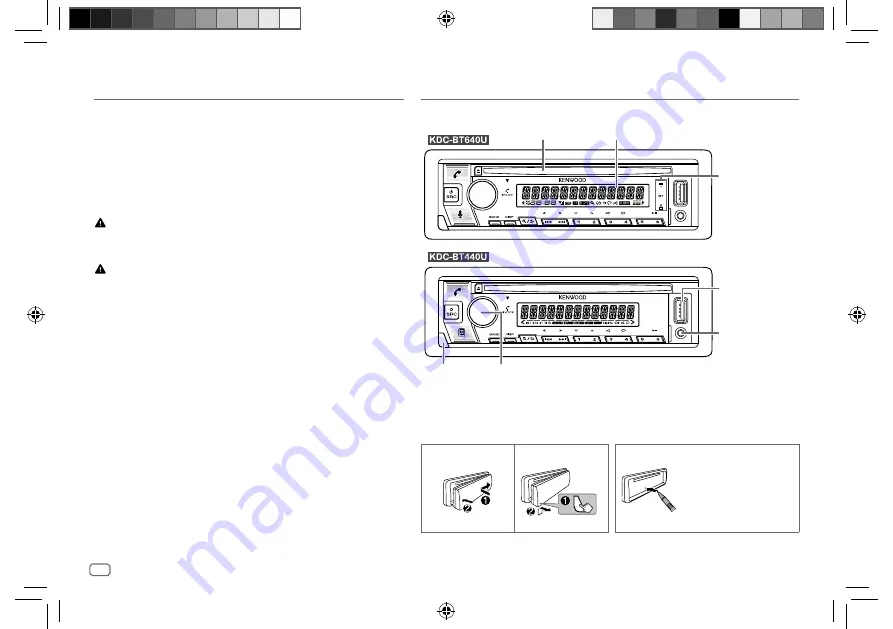 Kenwood KDC- BT440U Manual Download Page 46