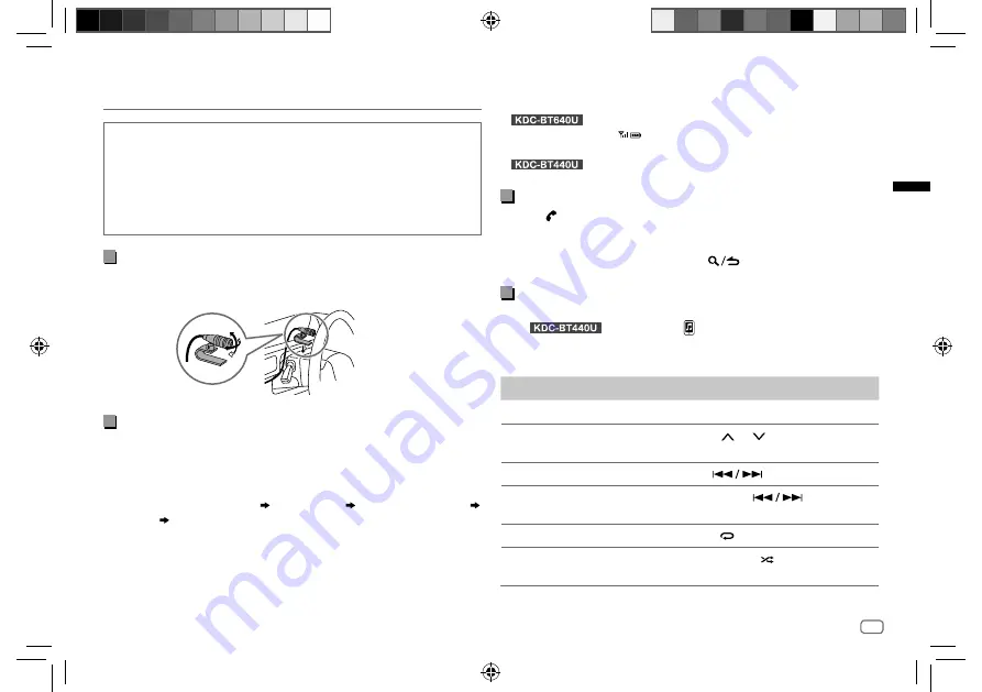 Kenwood KDC- BT440U Manual Download Page 51