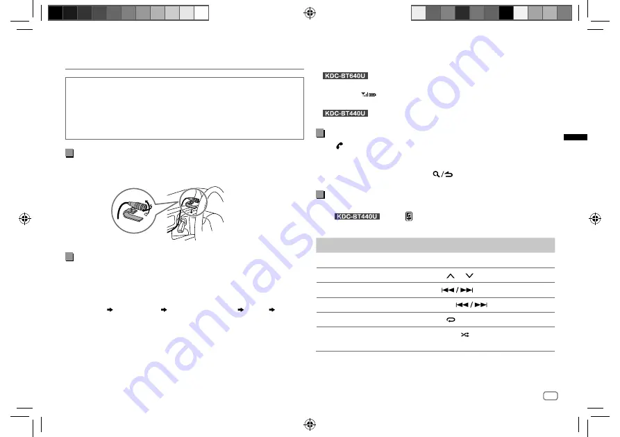 Kenwood KDC- BT440U Скачать руководство пользователя страница 67