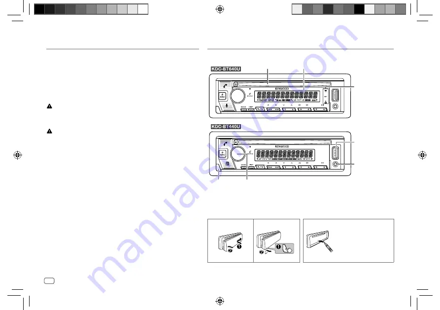 Kenwood KDC- BT440U Скачать руководство пользователя страница 78