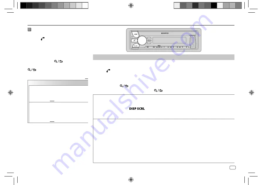 Kenwood KDC-BT45U Instruction Manual Download Page 13