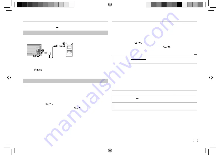 Kenwood KDC-BT45U Instruction Manual Download Page 17