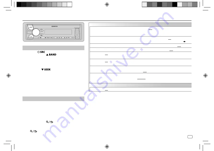 Kenwood KDC-BT45U Instruction Manual Download Page 51