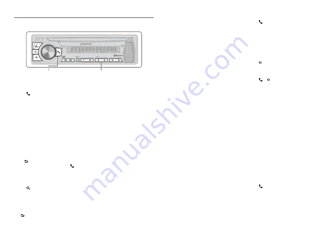 Kenwood KDC-BT47SD Instruction Manual Download Page 10