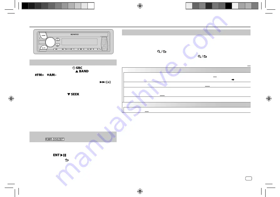 Kenwood KDC-BT562U Instruction Manual Download Page 33