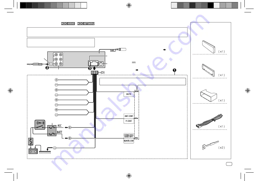 Kenwood KDC-BT565U Instruction Manual Download Page 35