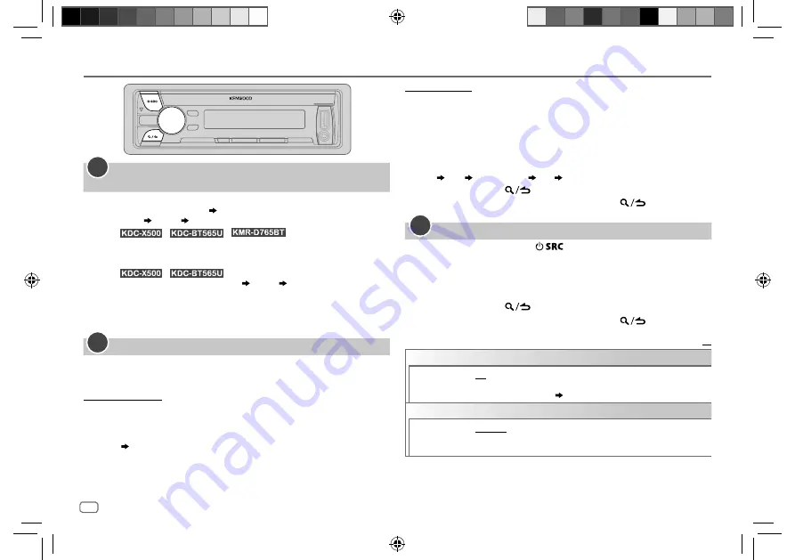 Kenwood KDC-BT565U Скачать руководство пользователя страница 40