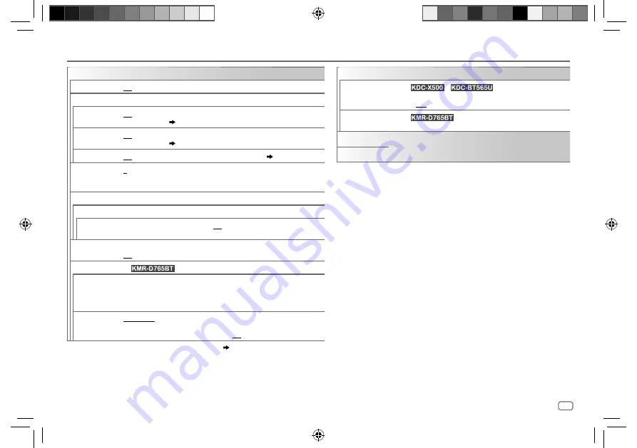 Kenwood KDC-BT565U Instruction Manual Download Page 73