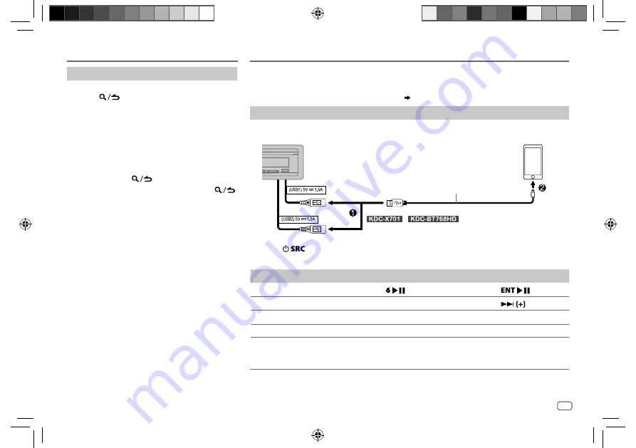 Kenwood KDC-BT568U Instruction Manual Download Page 17