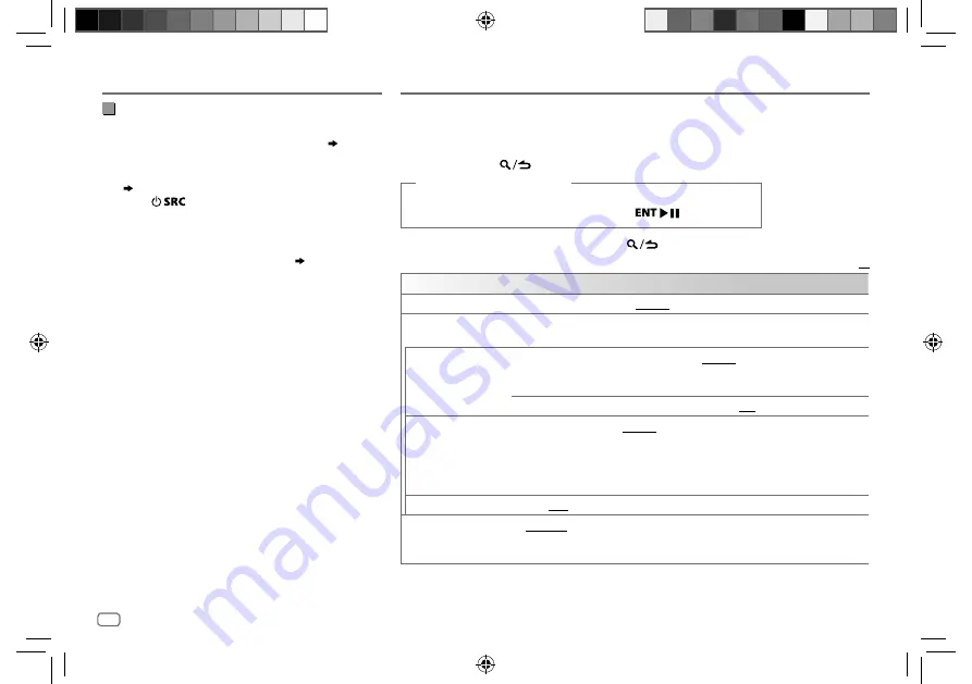 Kenwood KDC-BT568U Instruction Manual Download Page 28