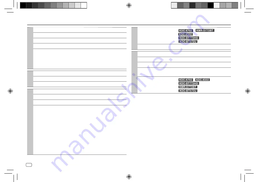 Kenwood KDC-BT572U Instruction Manual Download Page 48