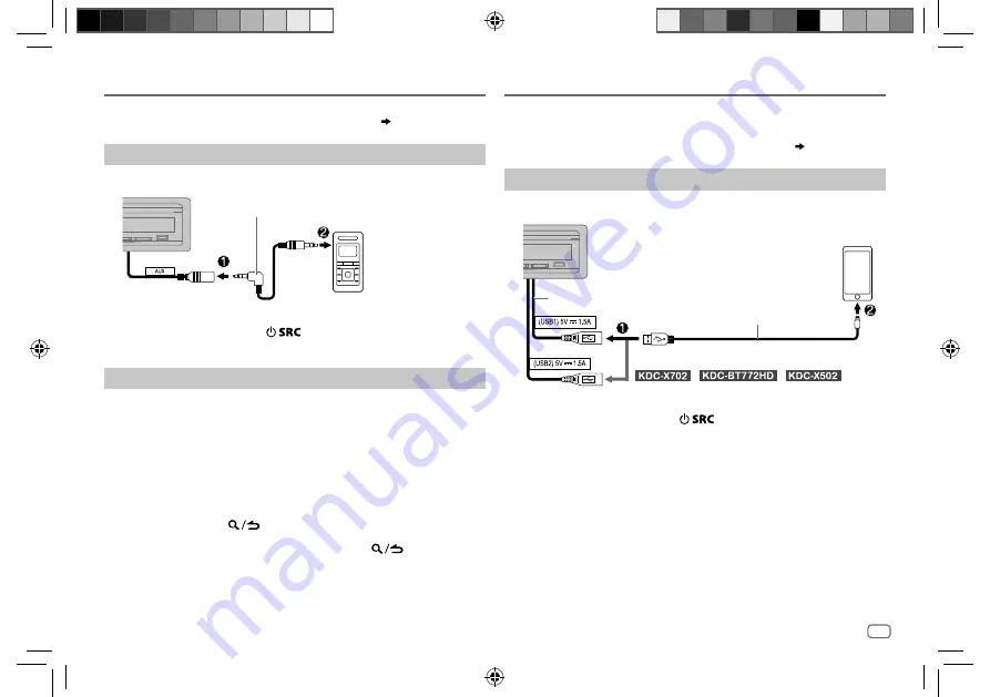 Kenwood KDC-BT572U Instruction Manual Download Page 61