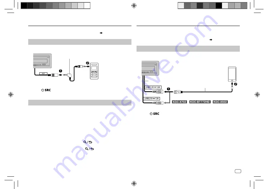 Kenwood KDC-BT572U Instruction Manual Download Page 105