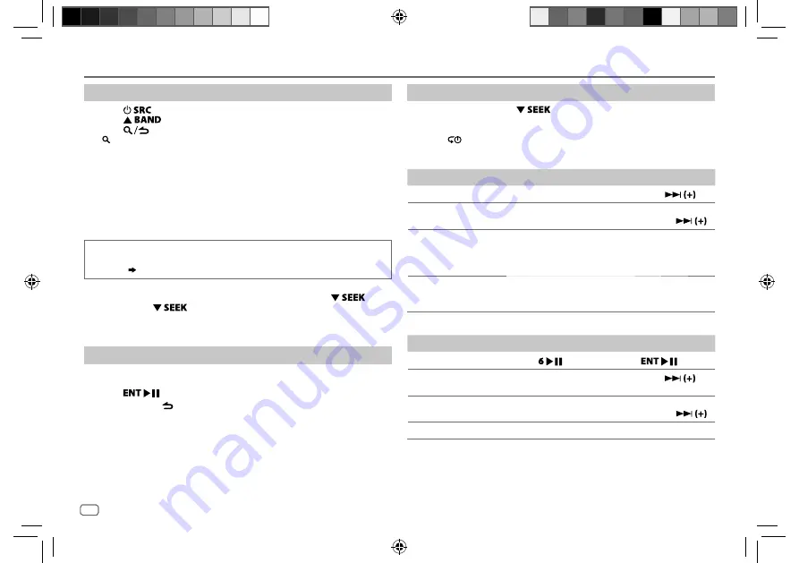 Kenwood KDC-BT572U Instruction Manual Download Page 110