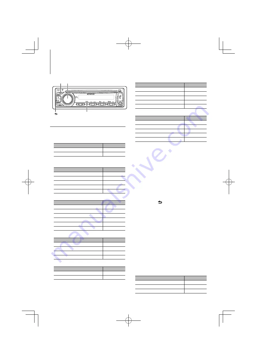 Kenwood KDC-BT645U Instruction Manual Download Page 102