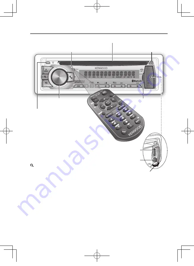 Kenwood KDC-BT652U Instruction Manual Download Page 6