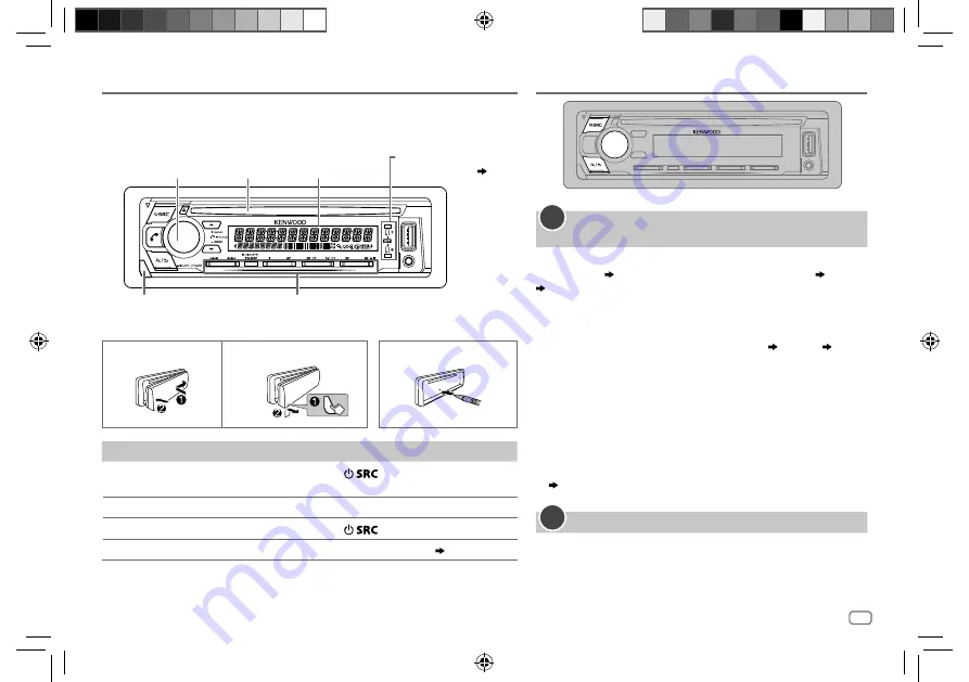 Kenwood KDC-BT710DAB Скачать руководство пользователя страница 7