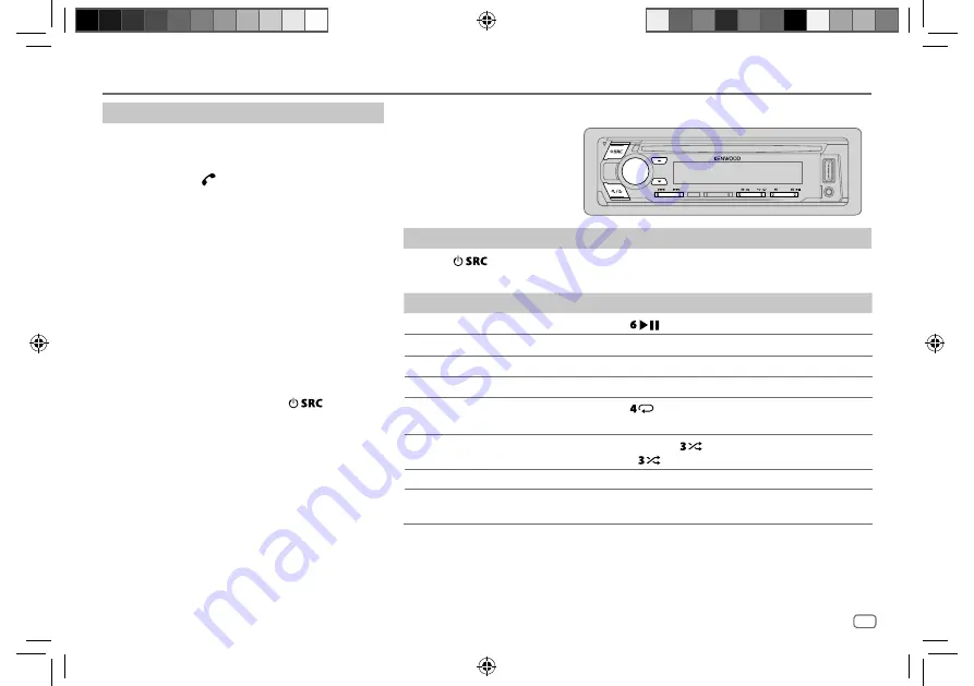 Kenwood KDC-BT710DAB Instruction Manual Download Page 21