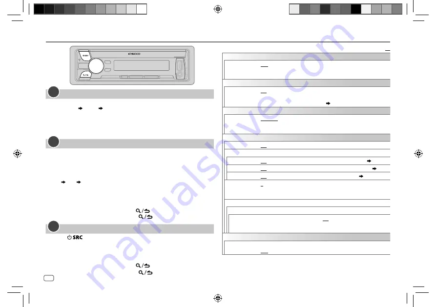 Kenwood KDC-BT720HD Instruction Manual Download Page 58