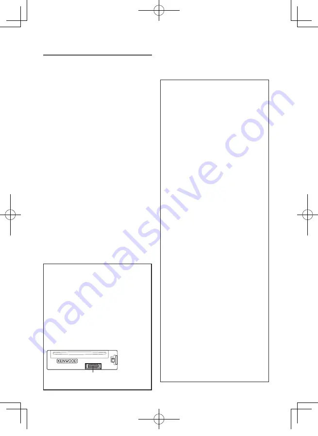 Kenwood KDC-BT752HD Instruction Manual Download Page 3