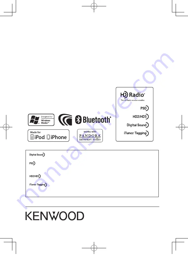 Kenwood KDC-BT752HD Instruction Manual Download Page 108