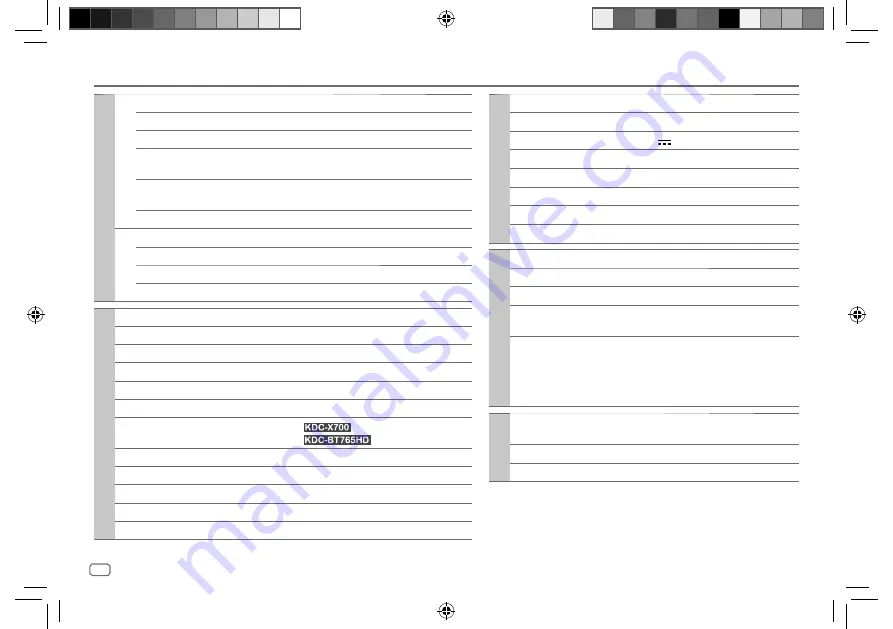 Kenwood KDC-BT765HD Instruction Manual Download Page 36