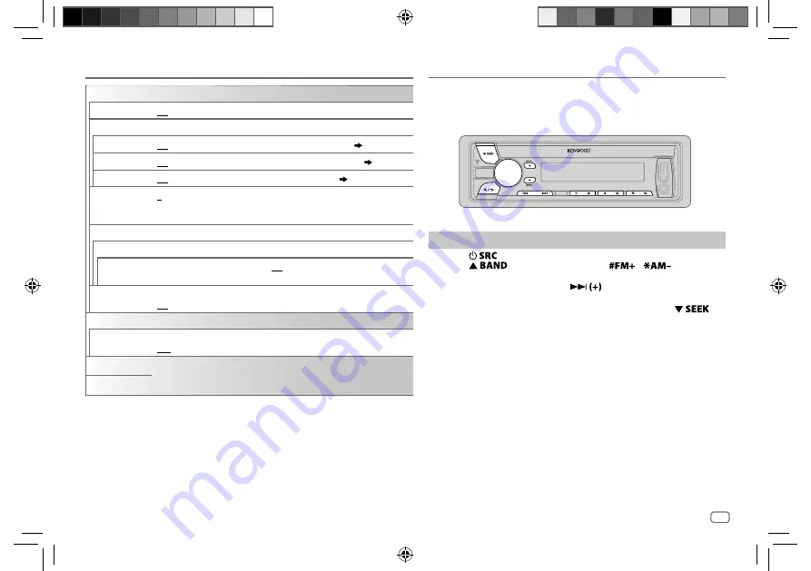 Kenwood KDC-BT765HD Instruction Manual Download Page 73