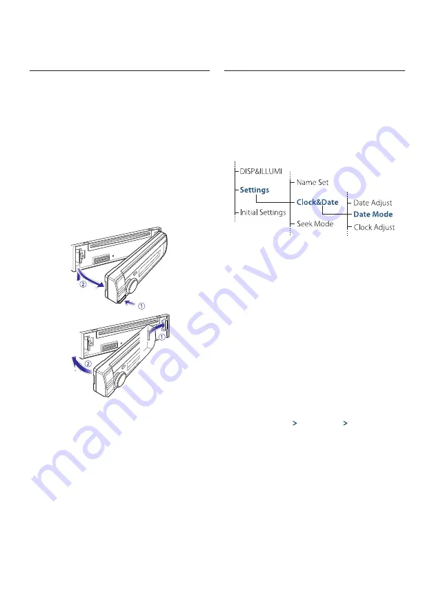 Kenwood KDC-BT858U Instruction Manual Download Page 13