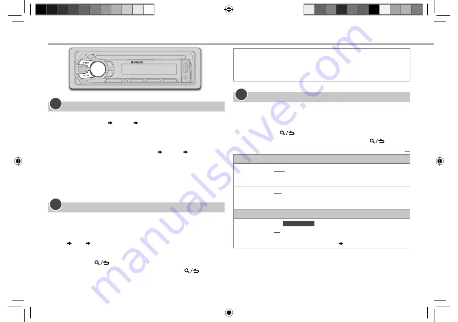 Kenwood KDC-DAB34U Instruction Manual Download Page 8