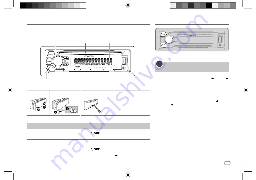 Kenwood KDC-DAB400U Скачать руководство пользователя страница 5