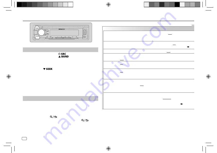 Kenwood KDC-DAB400U Instruction Manual Download Page 32