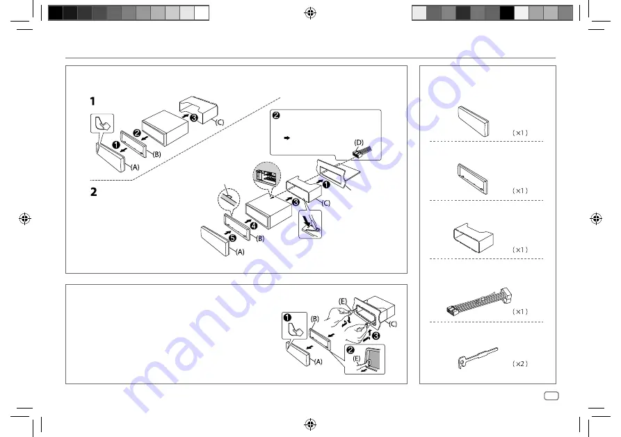 Kenwood KDC-DAB400U Instruction Manual Download Page 43