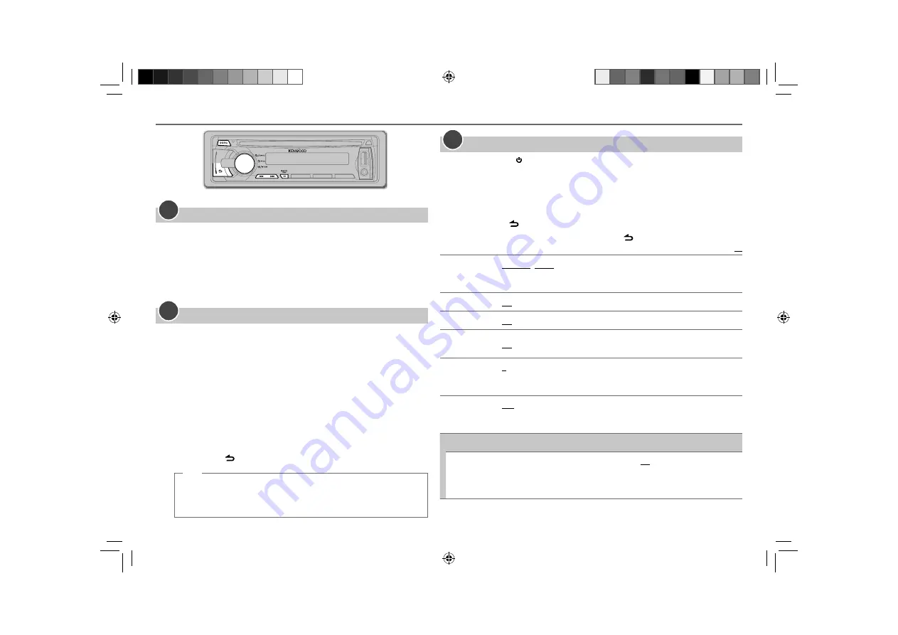 Kenwood KDC-HD455U Instruction Manual Download Page 16