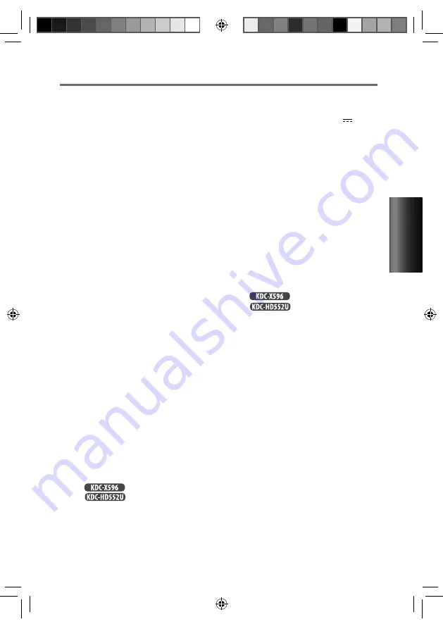 Kenwood KDC-HD552U Instruction Manual Download Page 67