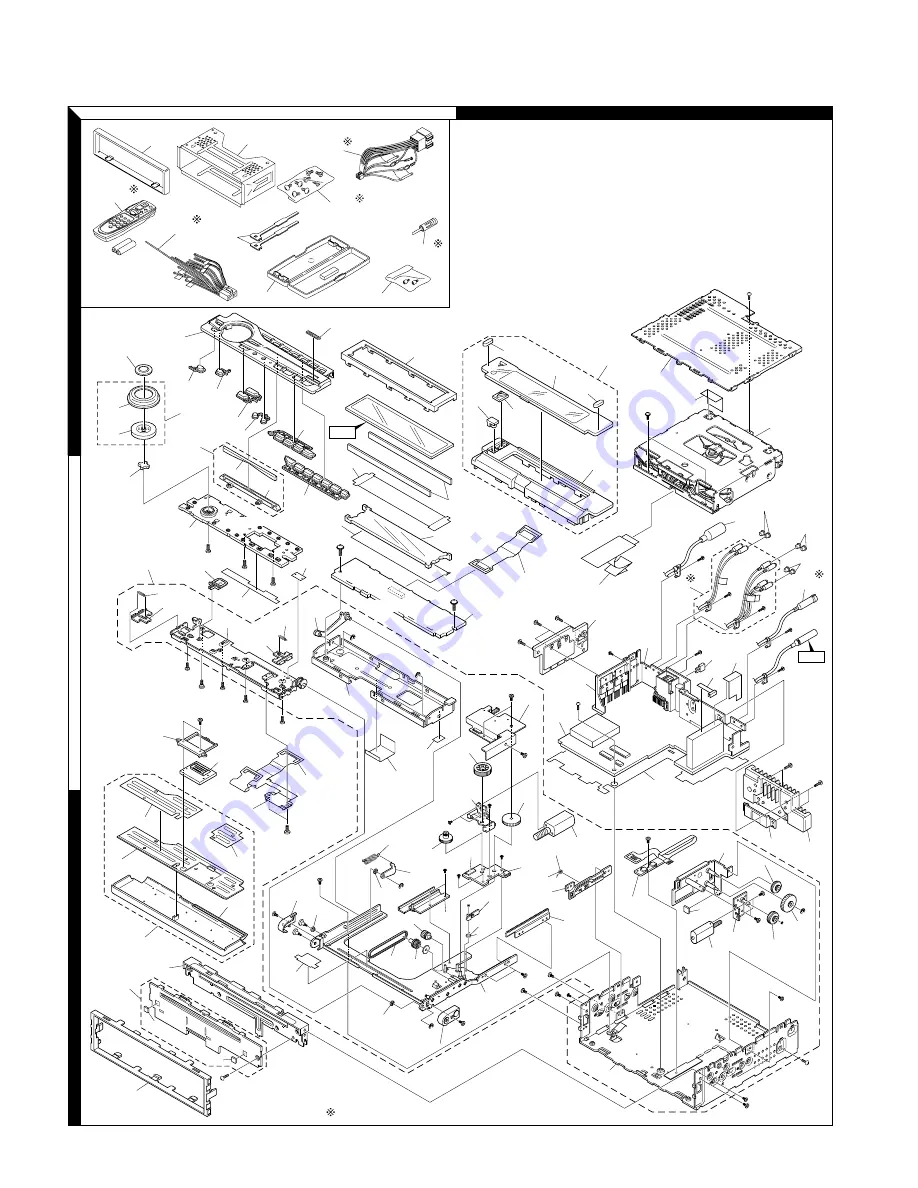 Kenwood KDC-M7024 Service Manual Download Page 30