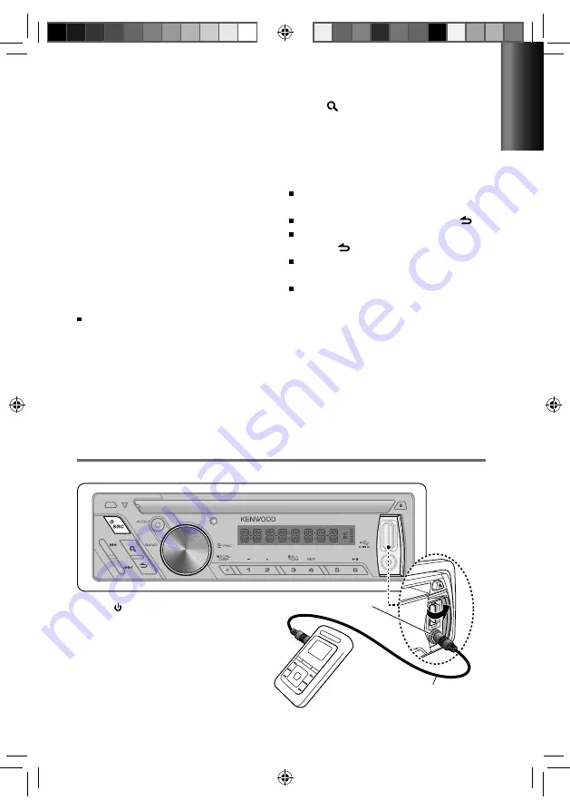 Kenwood KDC-MP102U Instruction Manual Download Page 9