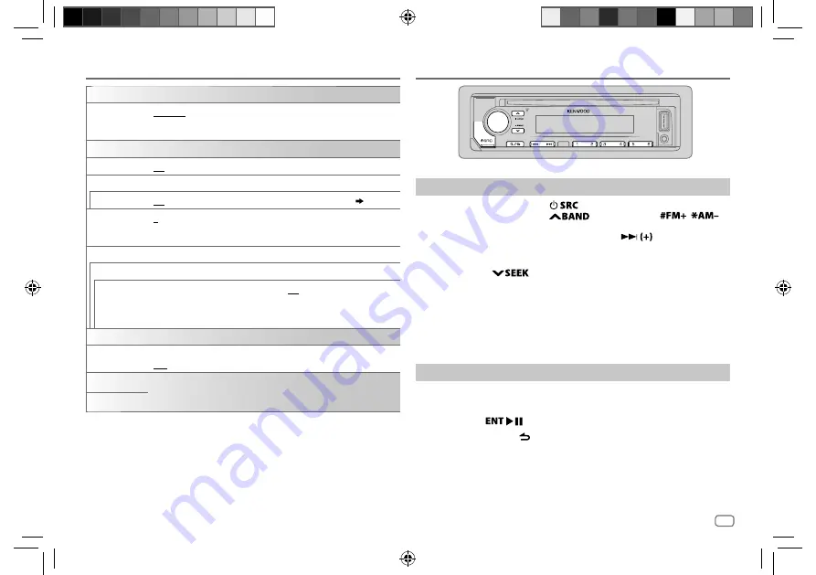 Kenwood KDC-MP172U Instruction Manual Download Page 23