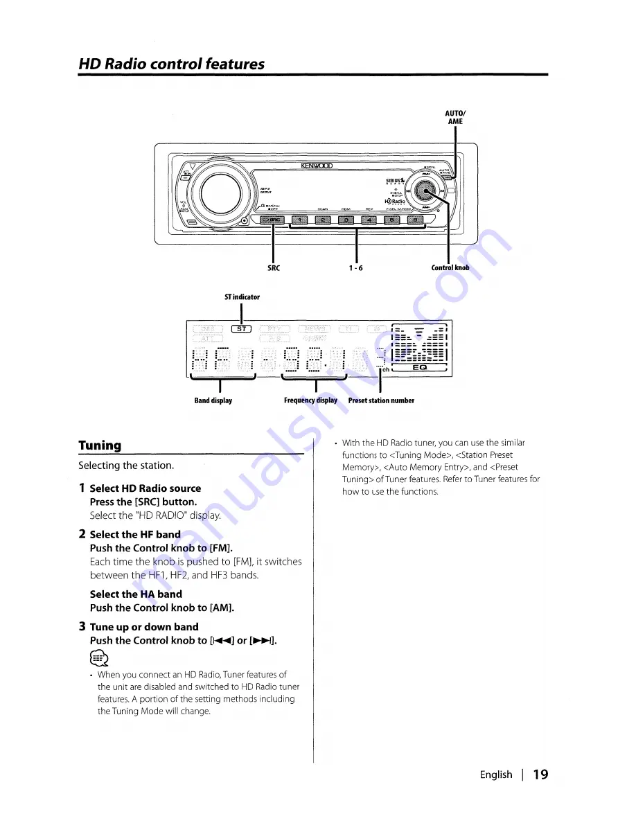 Kenwood KDC-MP3028 Скачать руководство пользователя страница 19