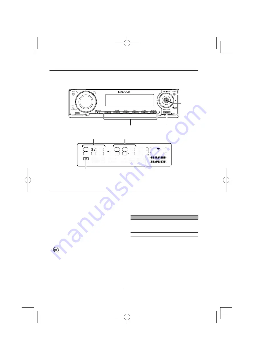 Kenwood KDC-MP332 Instruction Manual Download Page 13