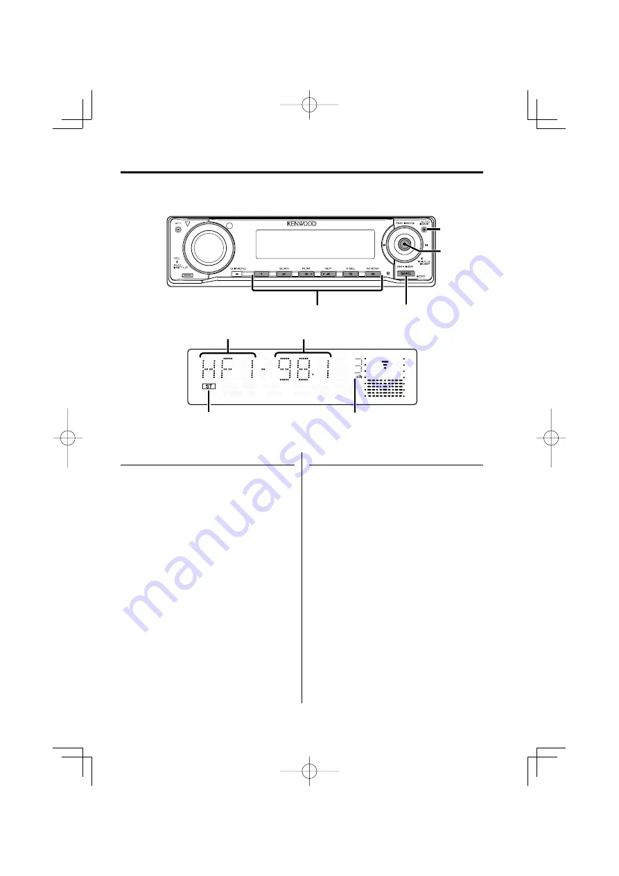 Kenwood KDC-MP332 Instruction Manual Download Page 19