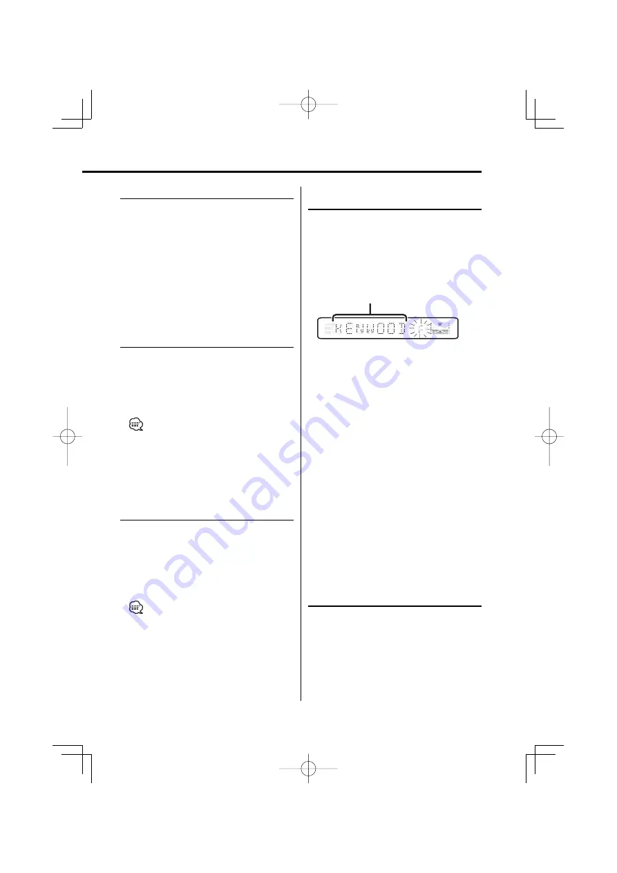 Kenwood KDC-MP333RC Instruction Manual Download Page 15