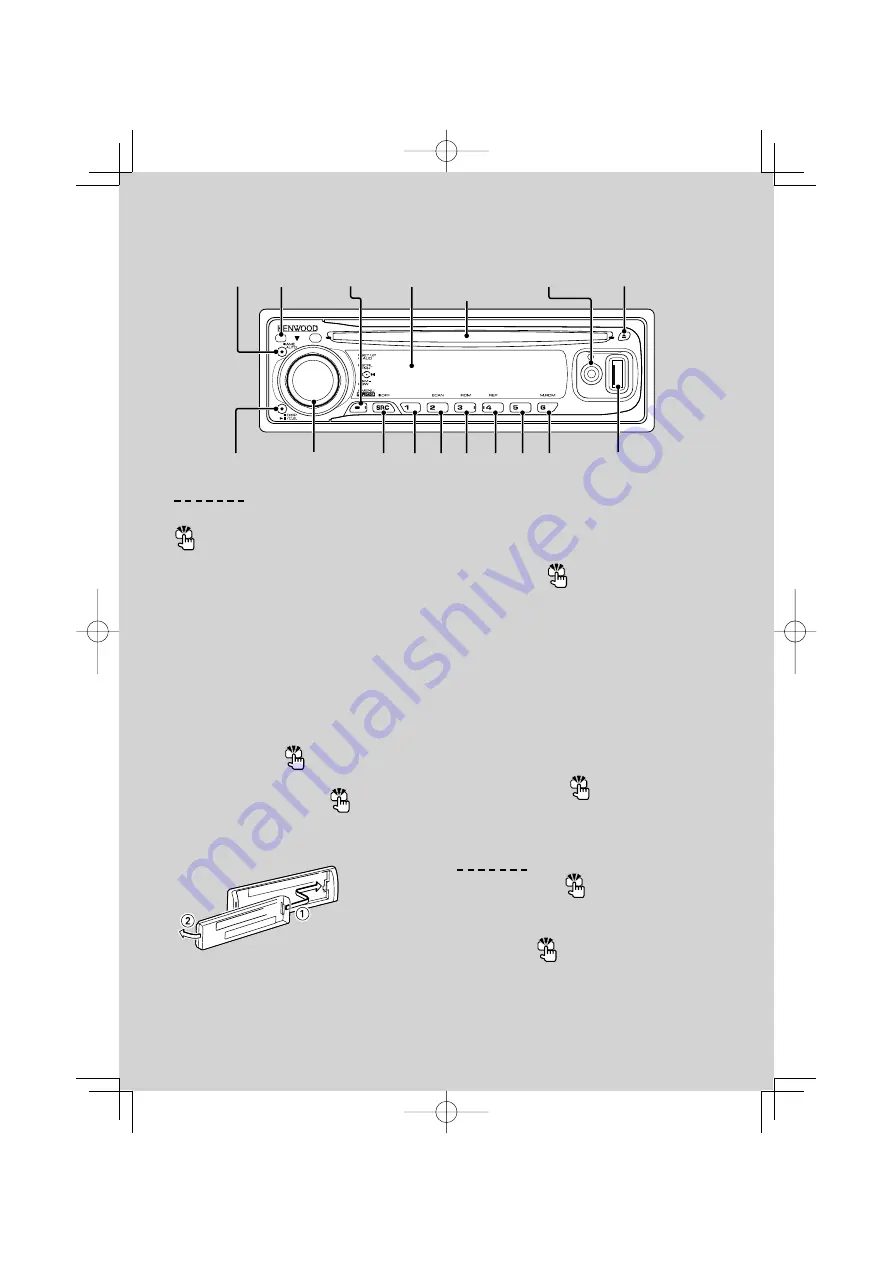 Kenwood KDC MP338 - Radio / CD Instruction Manual Download Page 48